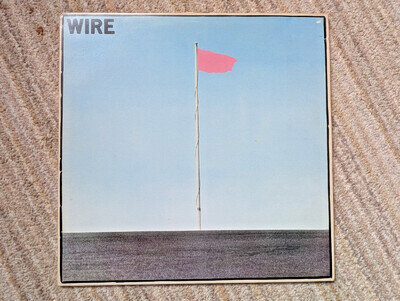 WIRE PINK FLAG VINYL LP HARVEST UK 1977 ORIGINAL PROMO SHSP 4076 1st UK Press