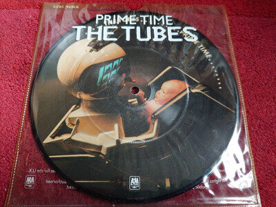 THE TUBES - Prime Time 1979 7" Pic Disc VG+ in original sleeve
