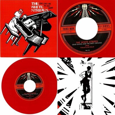 THE WHITE STRIPES Dead Leaves And The Dirty Ground US 2012 RSD🟢BRAND NEW/MINT🟢