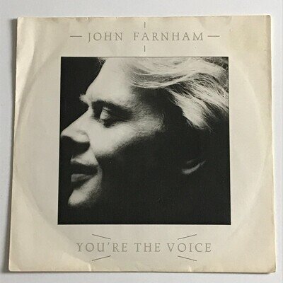 John Farnham - You're The Voice 7" Vinyl Record - PB 41093 VG+/EX