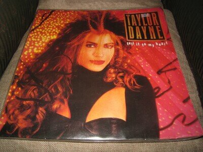 TAYLOR DAYNE TELL IT TO MY HEART USED EIGHTIES POP 12" UK VINYL ALBUM.