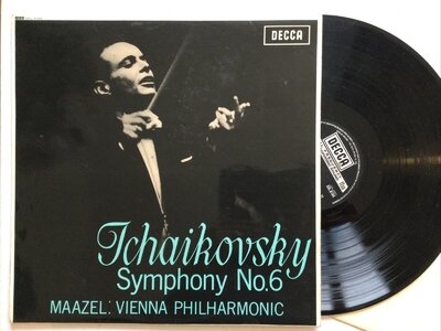 Tchaikovsky Symphony No6 Lorain Maazel DECCA SXL 6164 1964 EX Condition Vinyl LP