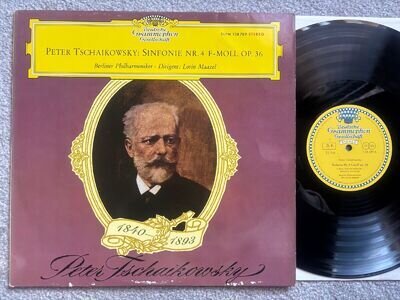 Tchaikovsky - Symphony No.4 - Lorin Maazel - DGG stereo LP SLPM 138 789 - Tulip