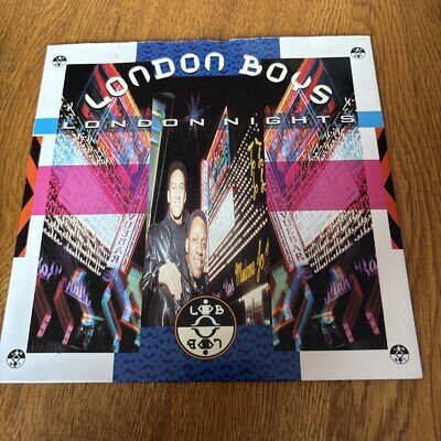 London Boys 45rpm Vinyl Record 7 Inch Single London Nights. NM