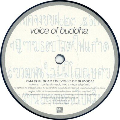 Voice Of Buddha - Can You Hear The - Used Vinyl Record 12 - Y7441z