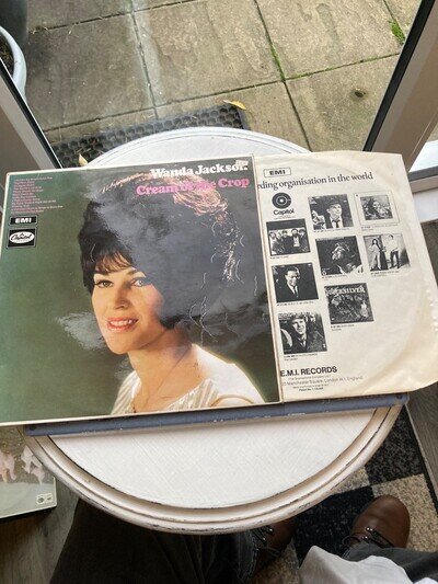 WANDA JACKSON CREAM CROP ORIG CAPITOL EXCEL 1968 VINYL LP ‘76 UKONLYPOST