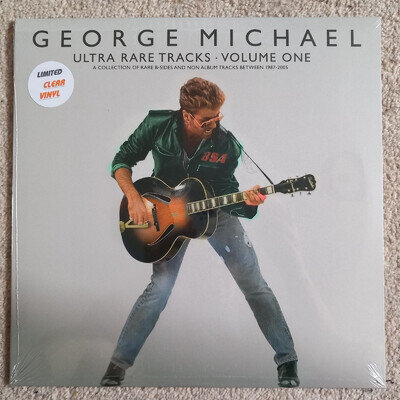 GEORGE MICHAEL ULTRA RARE TRACKS VOLUME ONE LIMITED CLEAR VINYL ALBUM LP SEALED
