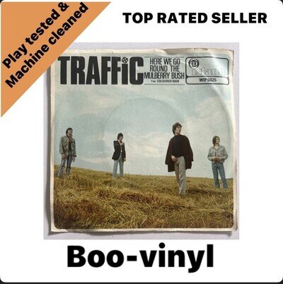 Traffic - Here We Go Round The Mulberry Bush 1967 7 In 45 Rpm Single WIP 6025
