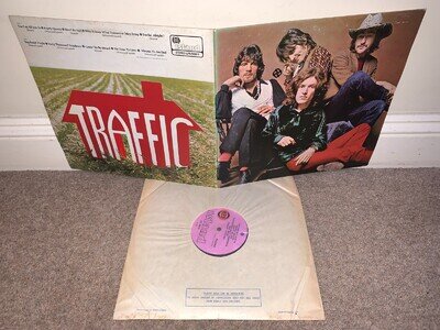TRAFFIC Selftitled Second LP Island 1968 Stereo UK 1st Press!! STEVE WINWOOD