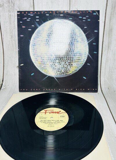 Joe Walsh Vinyl You Cant Argue With A Sick Mind FA 3051 LP Record