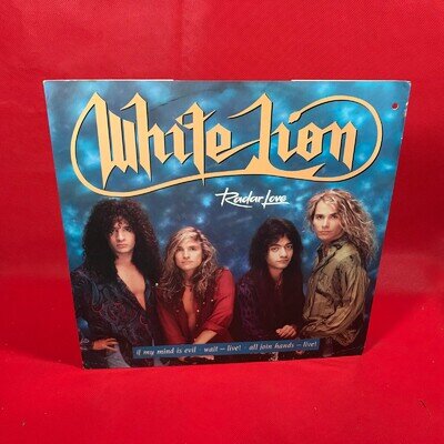 WHITE LION Radar Love 1989 UK 4-track 12" vinyl single If My Mind Is Evil