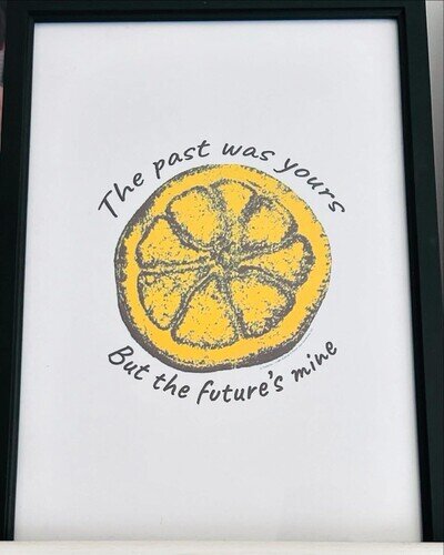 The Stone Roses - She Bangs The Drums- Song Lyrics Print