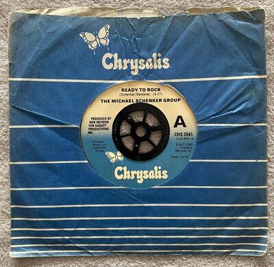 The Michael Schenker Group – Ready To Rock / Attack Of The Mad Axeman 7in Record