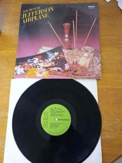 THE BEST OF JEFFERSON AIRPLANE VINYL LP 1980 RCA RECORDS