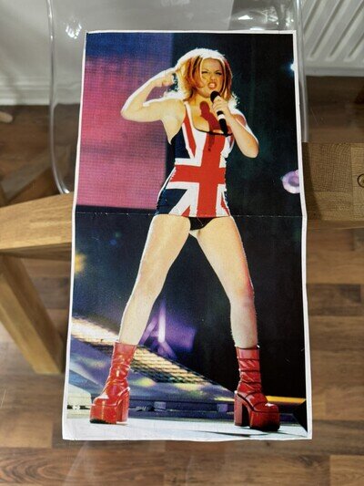 Spice Girls / Geri Halliwell Memorabilia A4 Vintage Poster