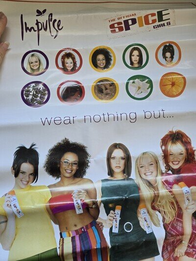 vintage Spice Girls Poster