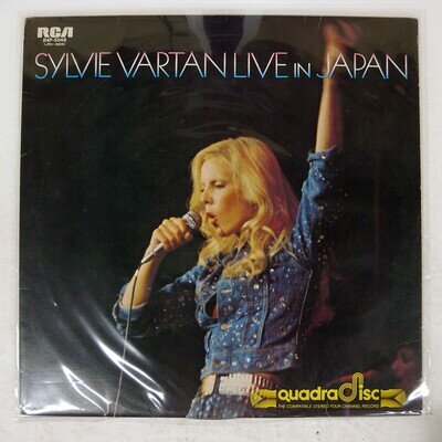 SYLVIE VARTAN LIVE IN JAPAN RCA R4P5048 Japan VINYL LP