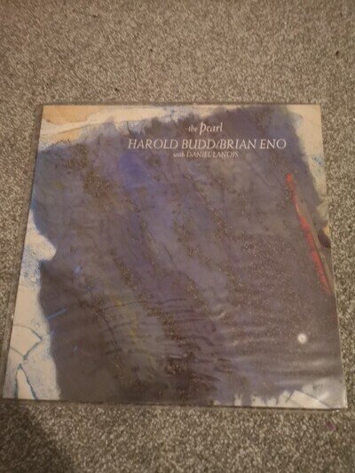 Hard Budd Brian Eno The Pearl 12" Vinyl Record Lp With Daniel Lanois