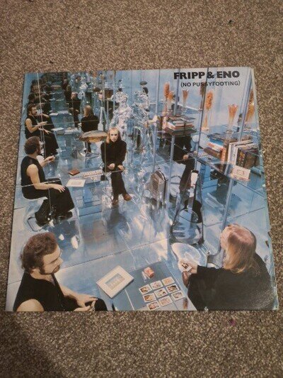Fripp And Brian Eno No Pussyfooting 12" Vinyl Record Lp