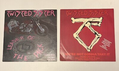 Twisted Sister - Leader of the Pack & we’re not gonna take it 12" Vinyl Single