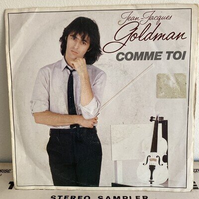 Jean Jacques Goldman Comme Toi Être Le Premier 1983 Epca3103 VG Vinyl