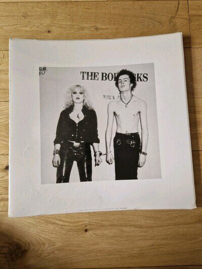 Sid And Nancy Sex Pistols 40x40cm Cardboard Poster Brand New And Sealed