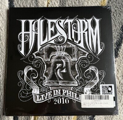 Halestorm – Live In Philly 2010- LP VINYL - NEW SEALED (CLEAR VINYL)