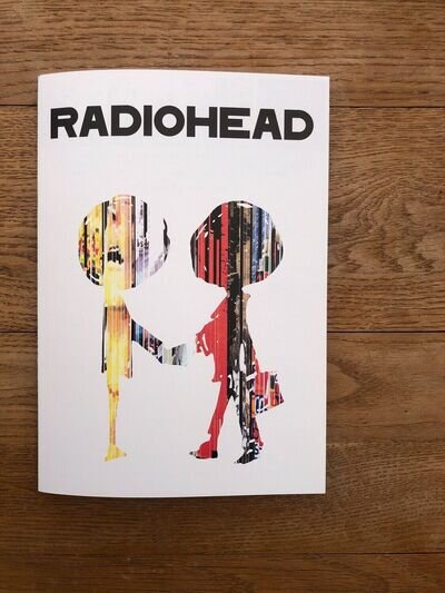 RADIOHEAD Best Of 2008 ORIGINAL fold-out JAPANESE POSTER size: 8x6 inches