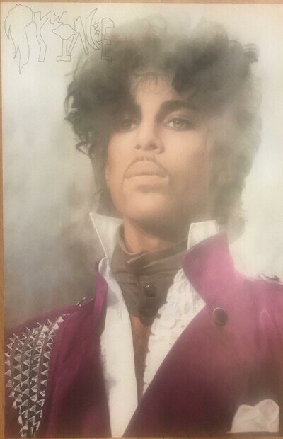 Prince Purple Rain 1983 Original Promo Poster 24 x 36