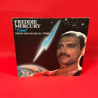 FREDDIE MERCURY Time 1986 UK 7" vinyl Single The original musical 45