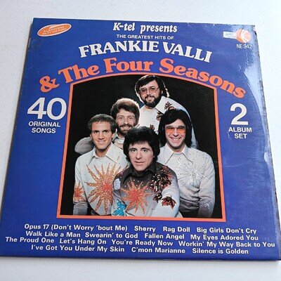 Frankie Valli & The Four Seasons / Greatest Hits DOUBLE LP EX / £5 FLAT POST b