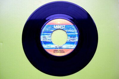 FRANKIE VALLI FOUR SEASONS The Night/When The Morning 7” 45 Northern Soul 1972