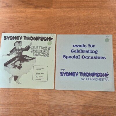 Sydney Thompson and orchestra 2x7" Vinyl Record Bundle