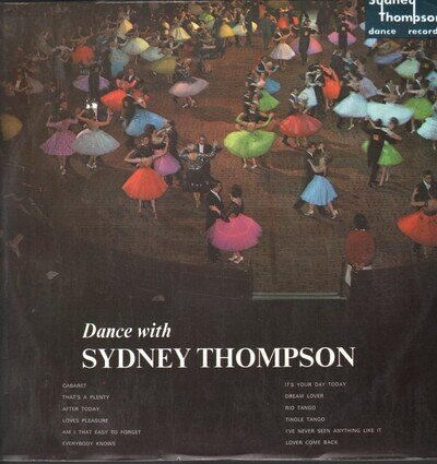 Sydney Thompson and His Orchestra Dance With Sydney Thompson LP vinyl UK Sydney