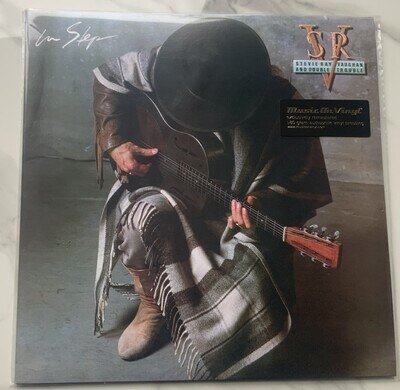 Stevie Ray Vaughan & Double Trouble In Step Remastered 180g Vinyl LP IN STOCK