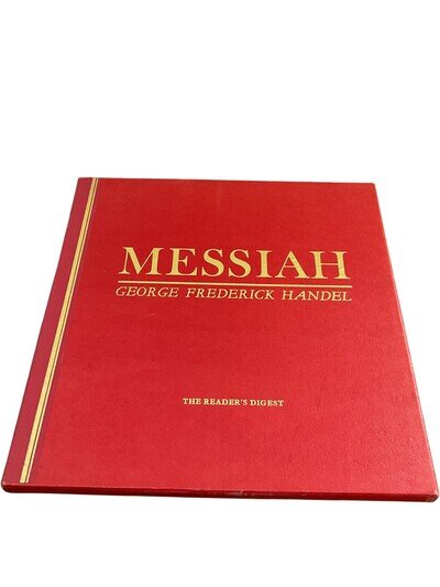 George Frederick Handel Messiah Vinyl Record Boxset Collectors Edition
