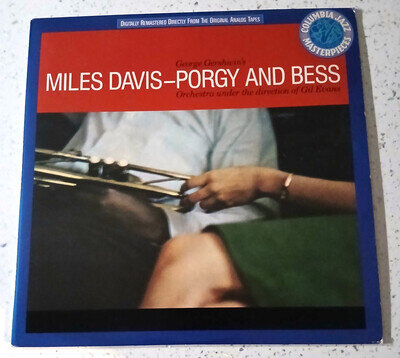 Miles Davis LP Porgy And Bess Jazz Masterpieces EX