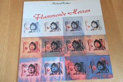 Michael Rother. Flammende Hezzen LP 1976 Polydor 2372 112 Krautrock. Neu!