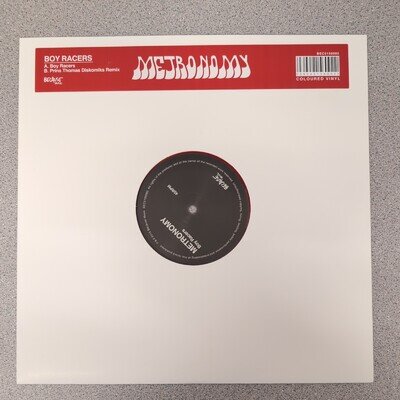 metronomy - Boy Racers 2015 12” Limited Record Store Day (red Vinyl) Synth Pop