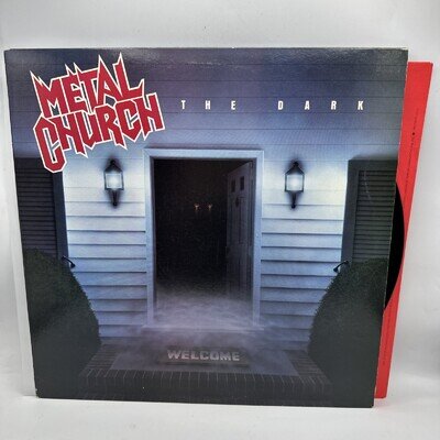 Metal Church - The Dark - 1986 US 1st Press (NM) Ultrasonic Clean