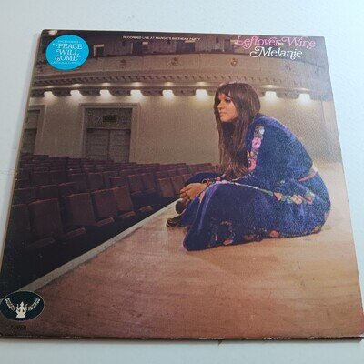 Melanie / Leftover Wine 1970 VINYL LP / FOLK POP 70's EX / £5 FLAT POST