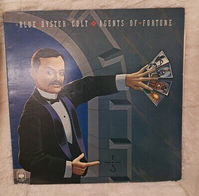 Blue Oyster Cult Agents of Fortune 1976 CBS Vinyl- CG W76
