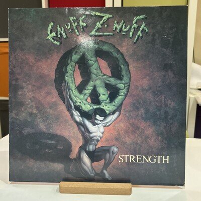 ENUFF Z'NUFF Strength 12" LP Vinyl 1991 RARE German Press EX/EX