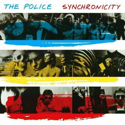 The POLICE Synchronicity BANNER HUGE 4X4 Ft Fabric Poster Flag Art