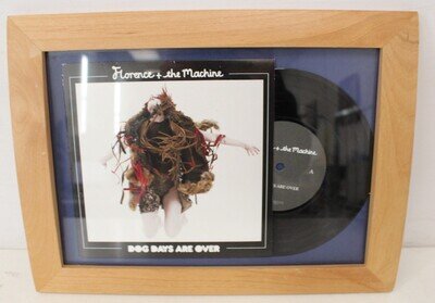 FLORENCE AND THE MACHINE Dog Days Are Over RARE Album Art Vinyl Record - H67