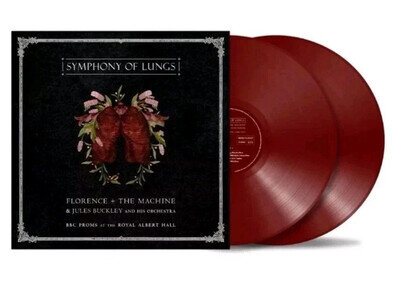FLORENCE + THE MACHINE-2 LP OXBLOOD RED VINYL-SYMPHONY OF LUNGS