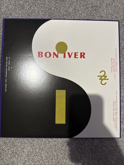 Bon Iver 22 10 12” Vinyl - Over Soon / Death Breast - White Vinyl
