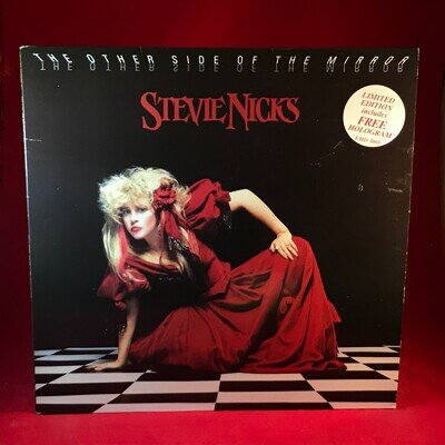 STEVIE NICKS The Other Side Of The Mirror 1989 vinyl LP + INNER + Hologram