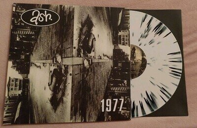 Ash 1977 12" Black & White Splatter Vinyl LP Album Limited Edition 2022 Reissue