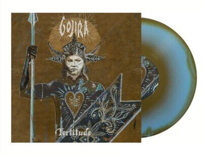 Gojira Fortitude 12" Vinyl Album Limited Edition Blue And Gold Swirl